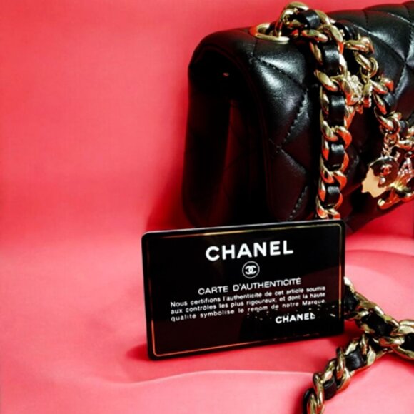 Chanel Coco Charms Mini Rectangular Flap Bag – Black Quilted Lambskin, Gold Hard - Picture 5 of 14